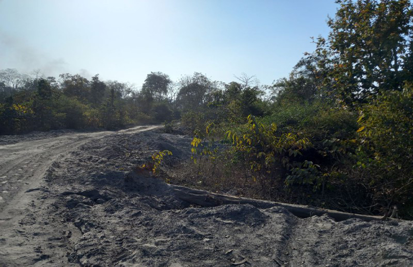 फ्लाईएश से प्रभावित किसानों से मुआवजा आवेदन का शिविर ही रहा गायब