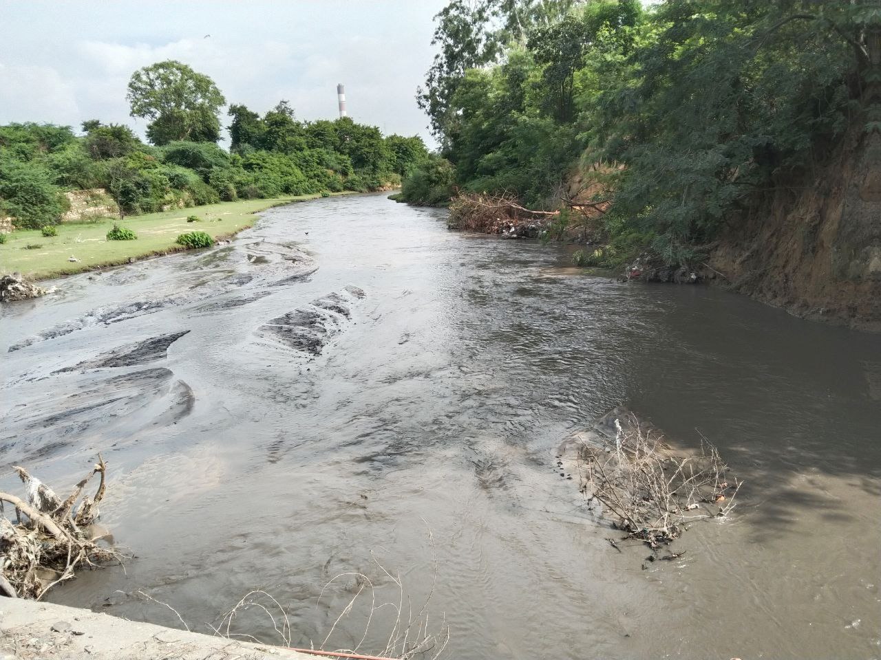 Rivers polluted by coal-fired water from ncl mines, air also poisonous