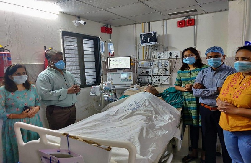 वडोदरा के सयाजी अस्पताल में पहली बार अंगदान