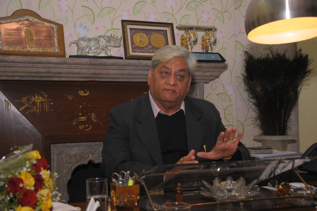 Gulab Kothari, Editor-in-Chief of the 'Patrika' group