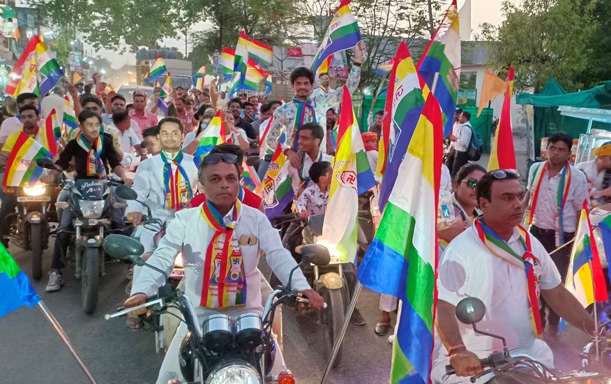 सांवेर: महोत्सव के लिए दुल्हन जैसा सजने लगा लालबाग में अयोध्याधाम