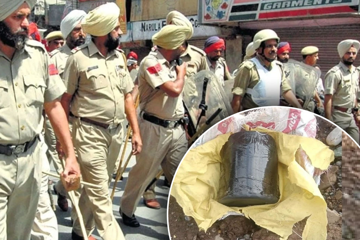 Large quantity of RDX found in Tarn Taran of Punjab , 2 arrested