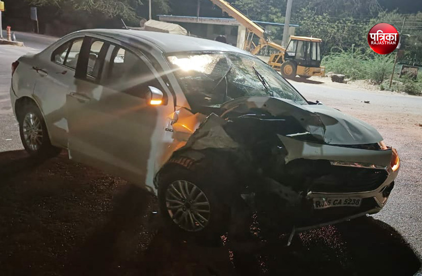 जयपुर चौराहे पर कारों की भिड़ंत में युवती की मौत, पांच गंभीर घायल