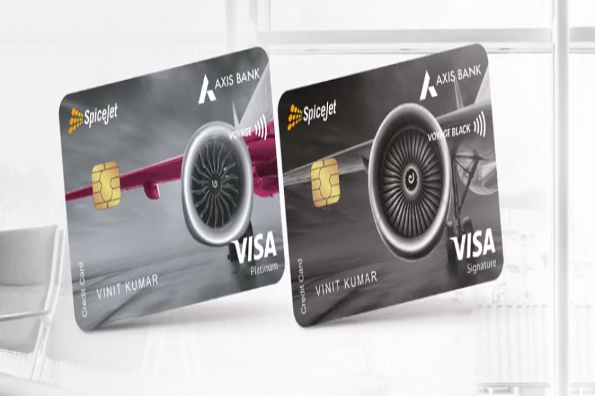 Axis Bank in association with SpiceJet launches co-branded credit card | Axis  Bank ने SpiceJet के साथ मिलकर लांच किया को-ब्रांडेड क्रेडिट कार्ड, जानिए  आपको क्या होगा फायदा | Patrika News