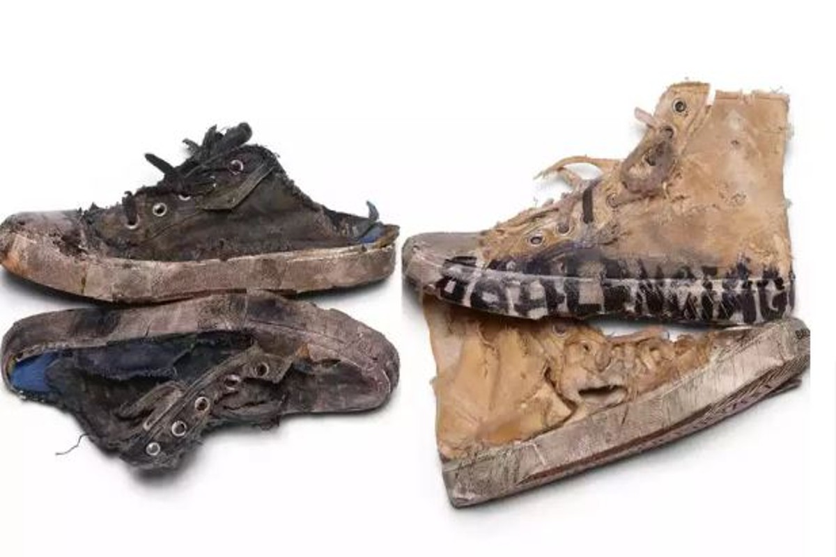 Balenciaga Launches Fully Destroyed Sneakers Worth 1 Lakh 43 Thousand Rupee