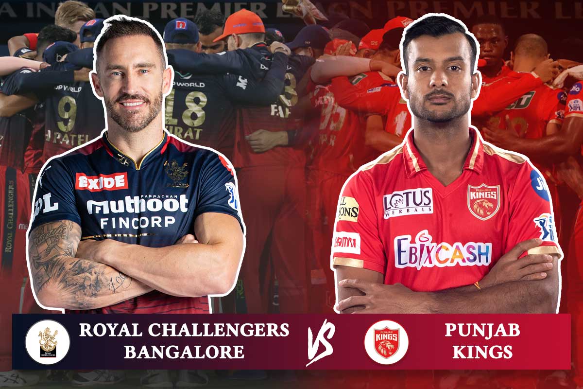 IPL 2022 RCB vs PBKS Live Updates : पंजाब ने बैंगलोर को 54 रनों से