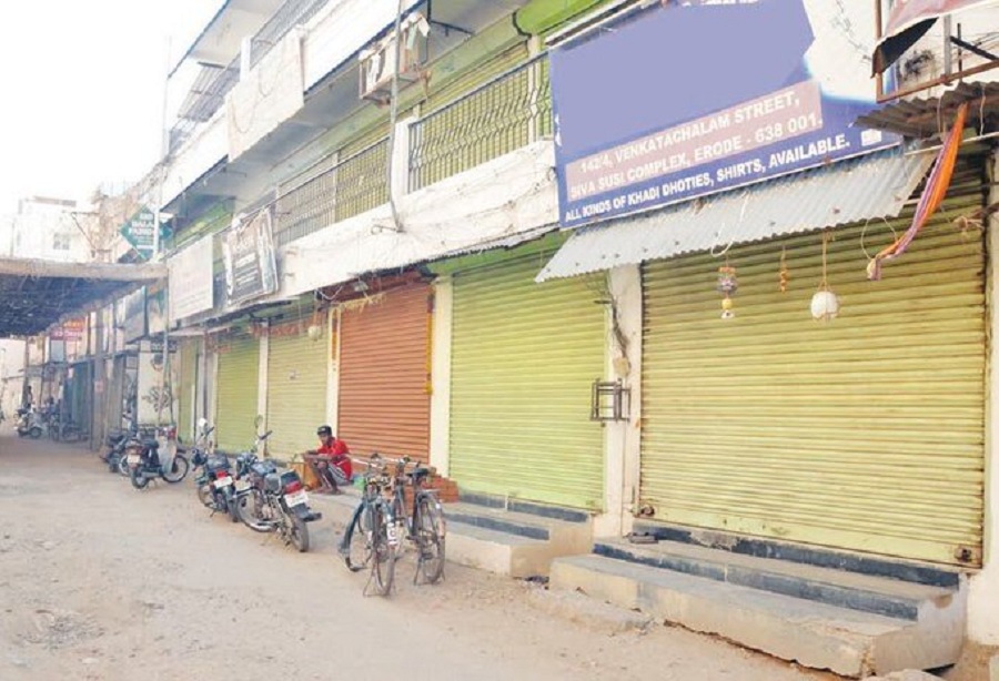 10K textile shops shut shutters in Erode