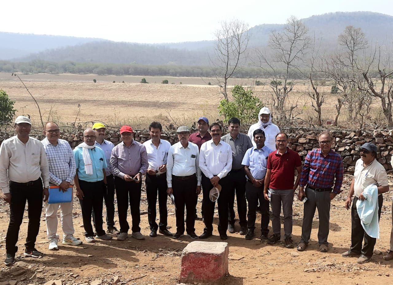केन बेतवा लिंक परियोजना की टीम ने ढोढऩ व गंगऊ बांध का किया निरीक्षण