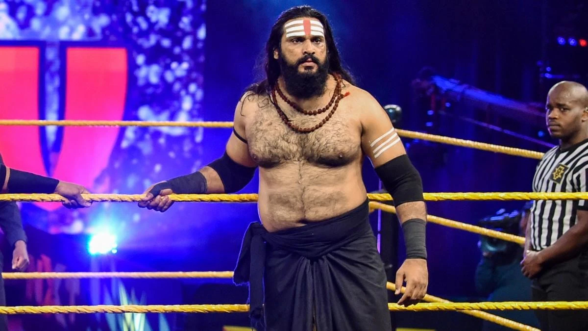 7 फुट लंबे भारतीय WWE स्टार Saurav Gurjar की ललकार, कहा- रिंग में मेरी दहाड़ काफी
