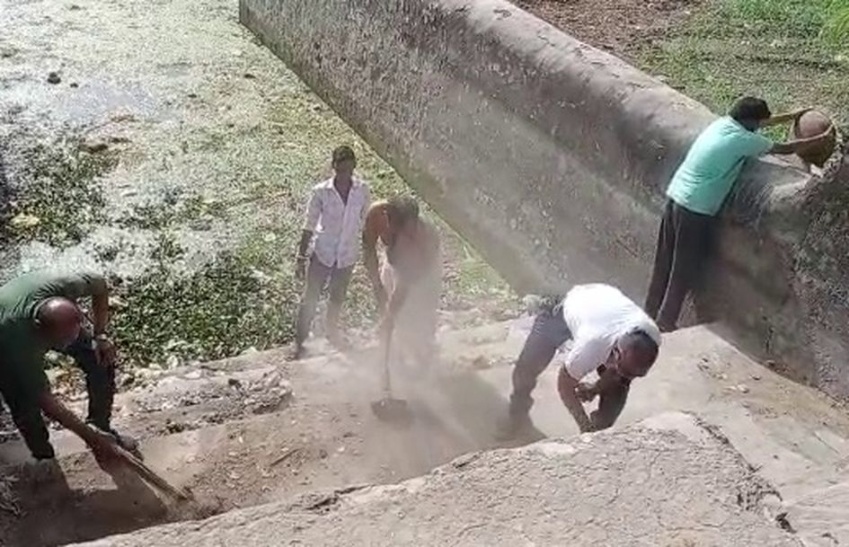 Video : अमृतम जलम अभियान का  रघुनाथ बावड़ी की सफाई से हुआ आगाज