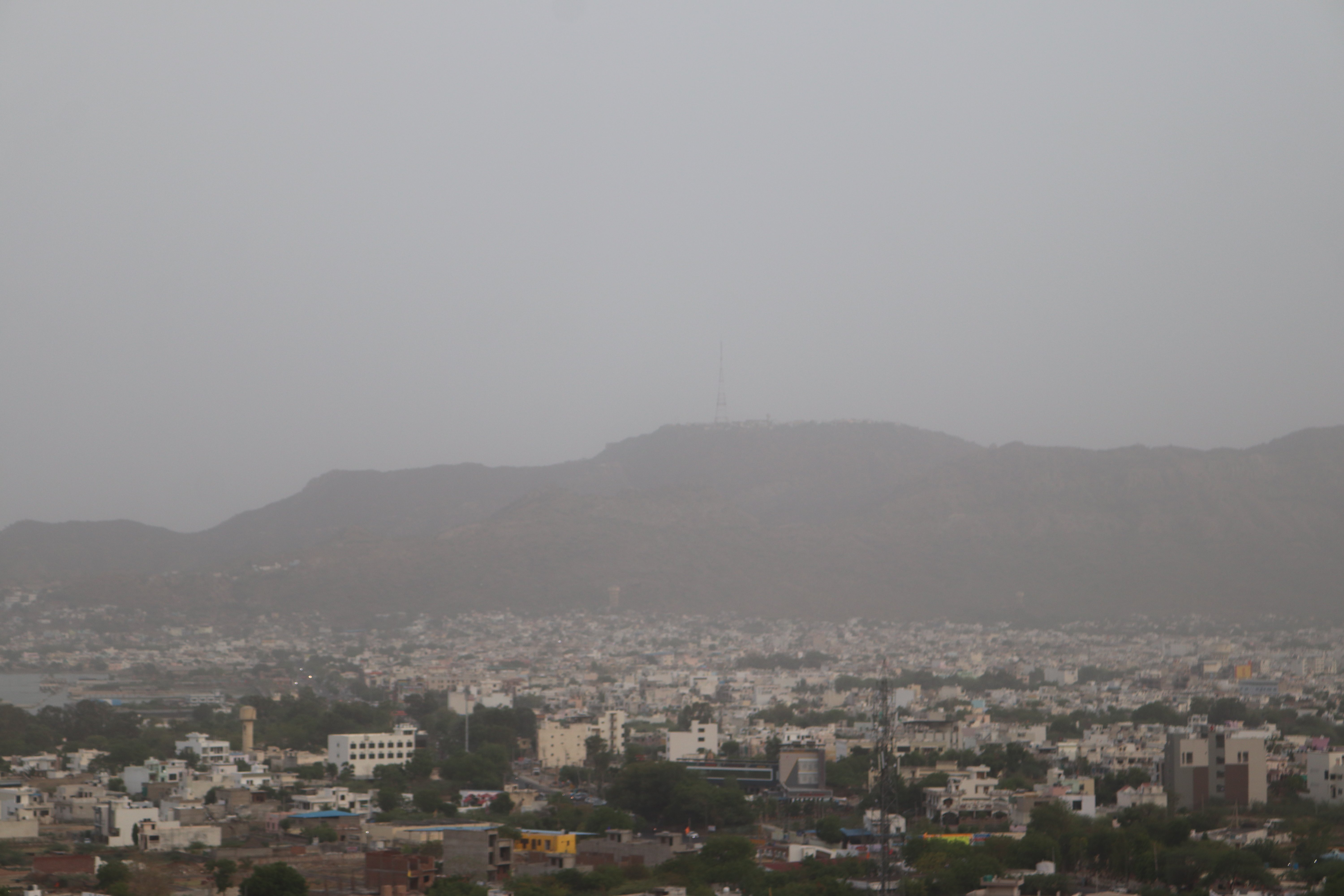 clouds sandy weather in ajmer