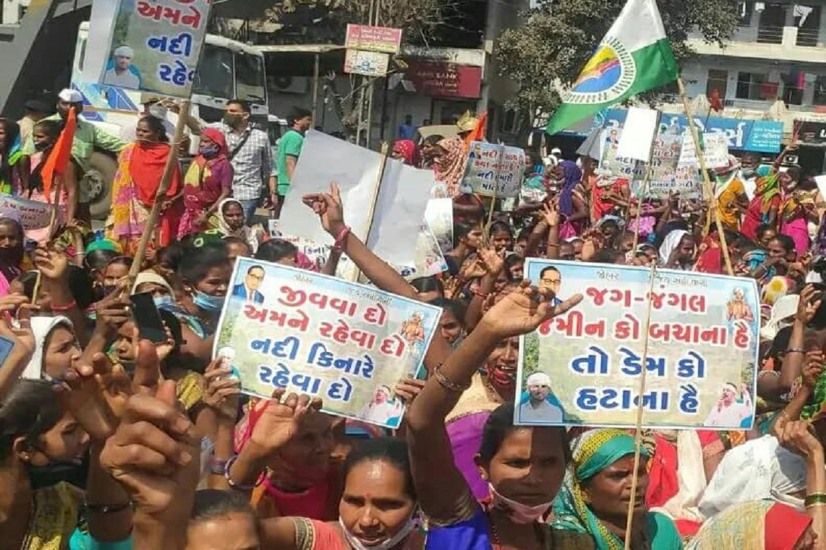 गुजरात में BJP को बड़ा झटका, कांग्रेस व आदिवासियों के लगातार विरोध से पार-तापी नर्मदा रिवर लिंक प्रोजेक्ट रद्द
