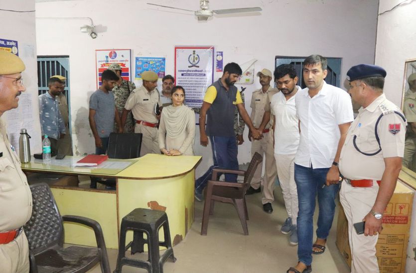 नागौर से अगवा युवक को किशनगढ़ में छोड़ा, 5 आरोपी गिरफ्तार