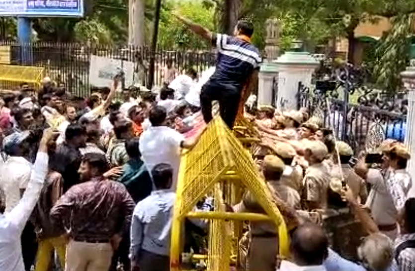 Video: भाजपा महिला नेता की गिरफ्तारी पर गर्माया माहौल, बाजार बंद, जानें पूरा मामला