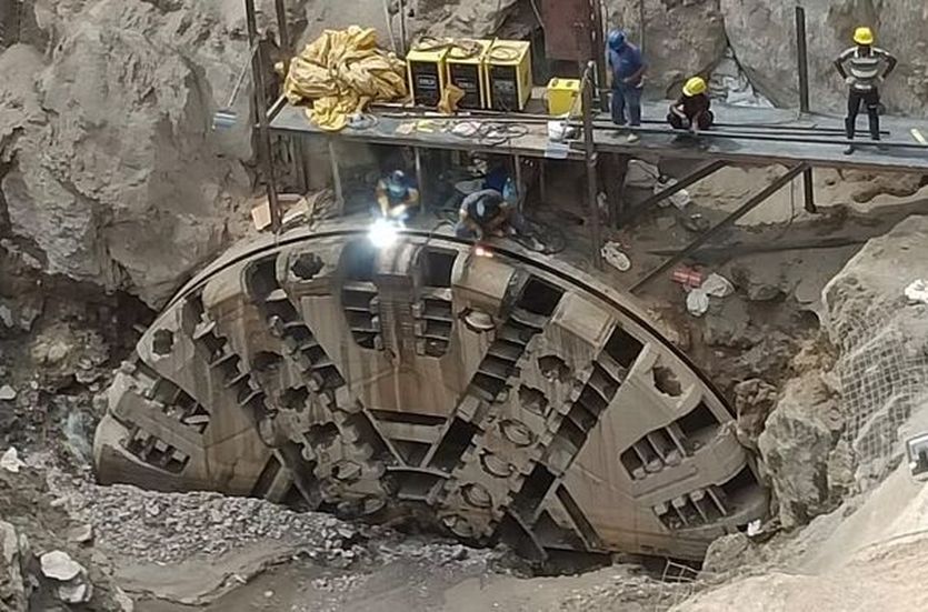 Tunnel Excavator, TVM Machine, America, Repairing, Katni News