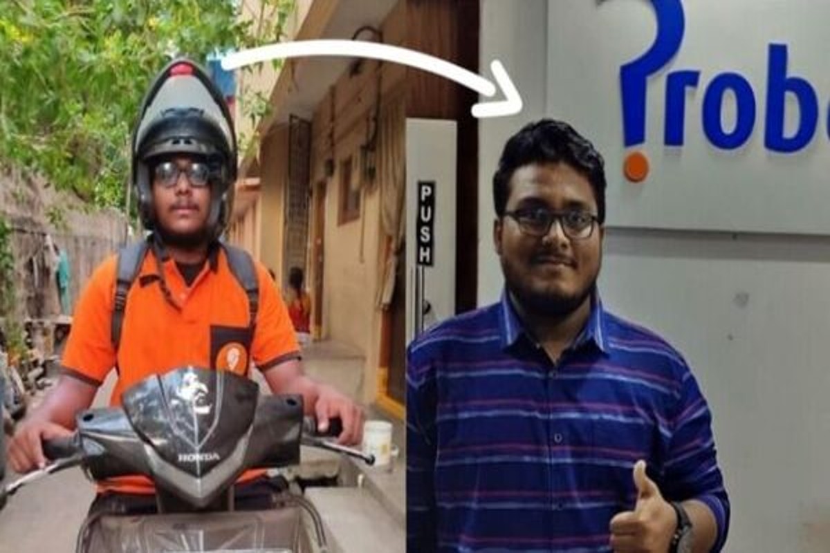 Delivery boy, who worked at Ola, Zomato Swiggy, becomes IT engineer in Bengaluru