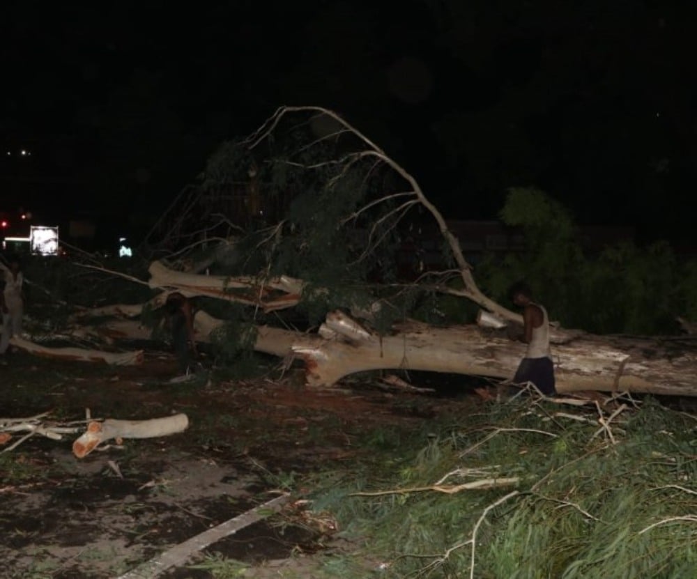 चक्रवाती तूफान में किसान समेत दो की मौत, पश्चिम यूपी में मचाई तबाही