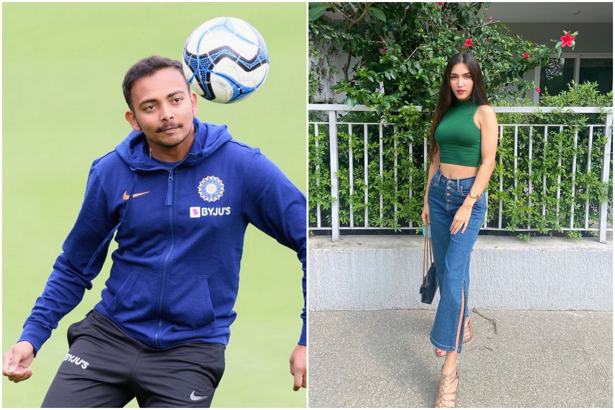 Prithvi shaw breakup with rumored girlfriend prachi singh ?????? image