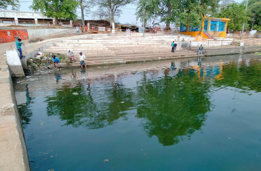 Impact - शिवनाथ के महमरा एनीकट को मिली गंदगी से मुक्ति, अब दुर्ग-भिलाई को मिलेगा साफ पानी