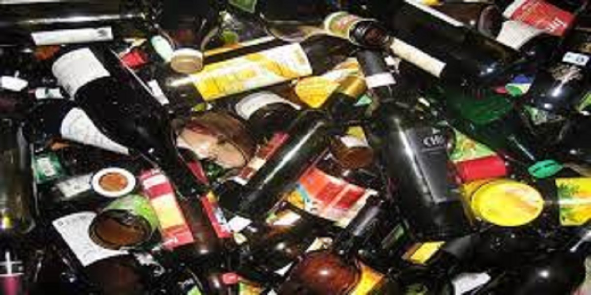A whopping 80,000 empty liquor bottles are returned every day