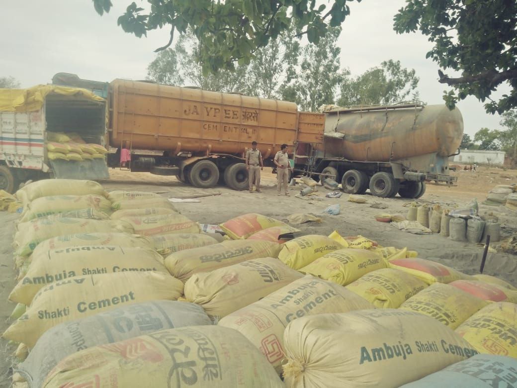 3000 bags of fake cement recovered