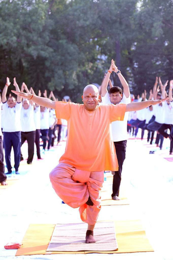 Yogi on World Yoga Day