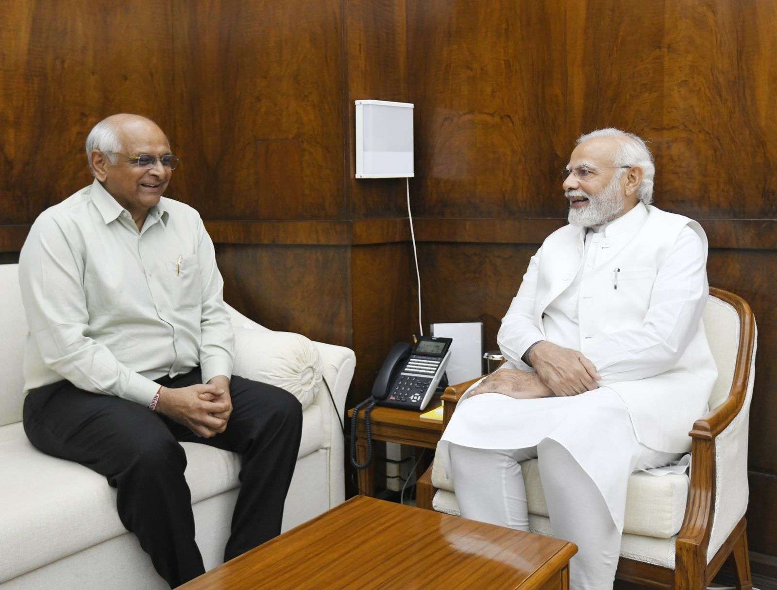 Gujarat CM meets PM Modi: पीएम मोदी से मिले सीएम पटेल