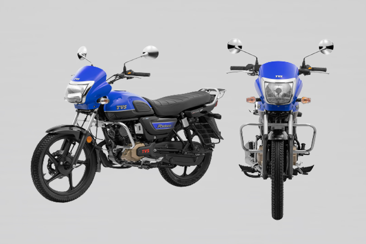 tvs radeon real mileage