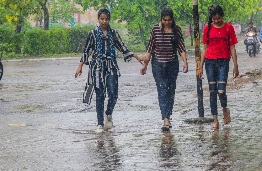 Rajasthan में Monsoon की जोरदार एंट्री, किशनगढ़ मेंं साढ़े चार इंच बारिश, अन्य जगह भी जमकर बरसे बादल