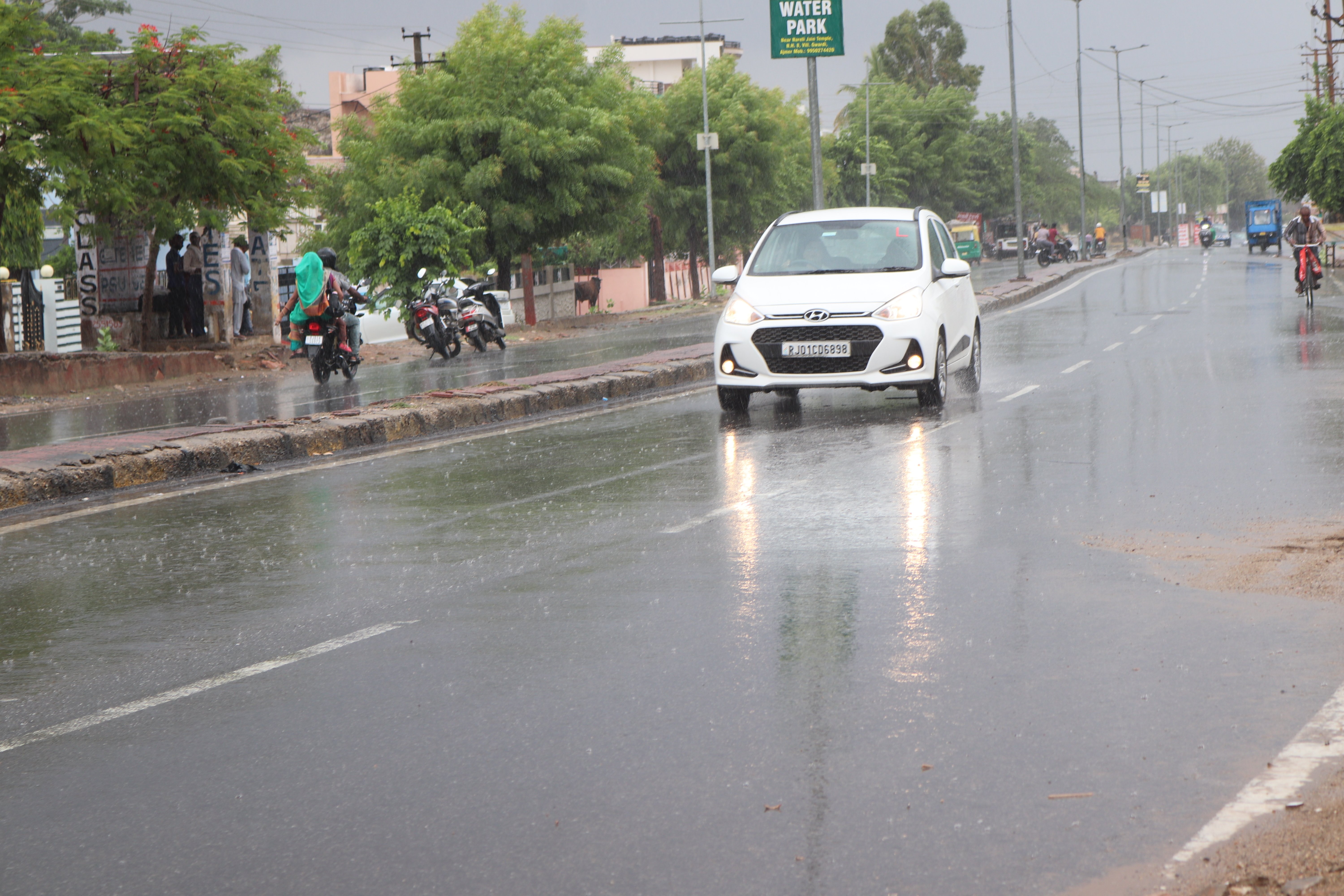 Rain in Ajmer: मानसून की एन्ट्री, कहीं झमाझम तो कहीं बौछारें