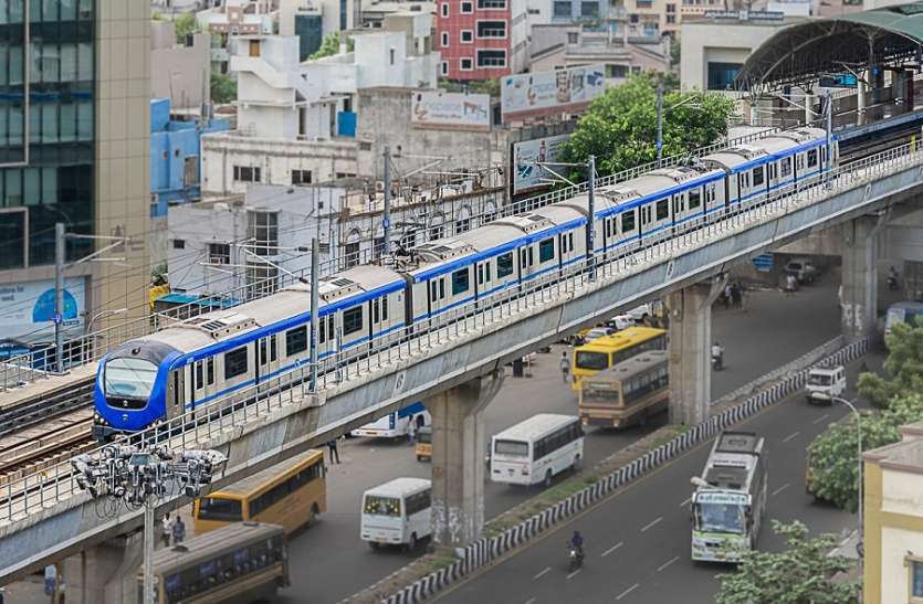 chennai metro ridership increased to 12 crore in 7 years