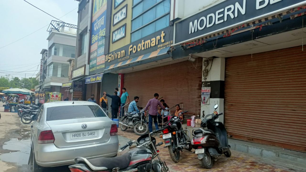 SriGanganagar उदयपुर घटना पर बंद रहा श्रीगंगानगर का बाजार