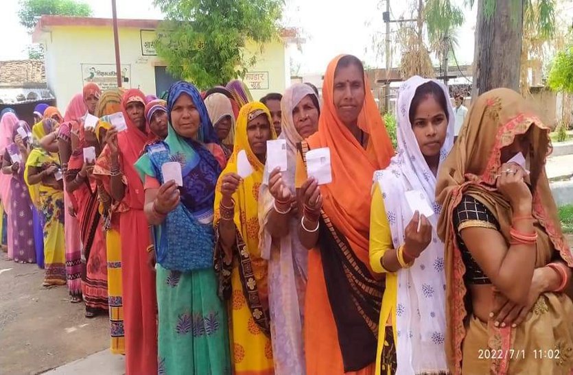  बकस्वाहा, बड़ामलहरा और गौरिहार ब्लॉक की 173 पंचायतों में मतदान