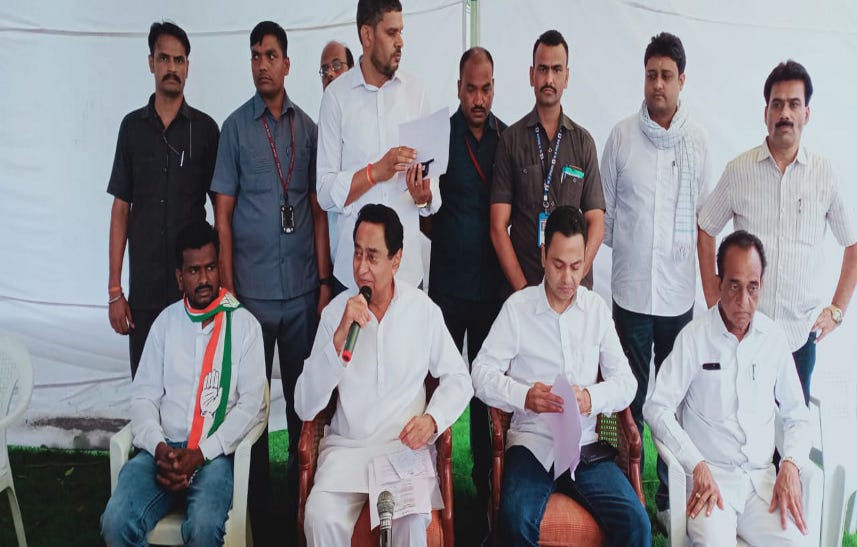 CHHINDWARA BREAKING: शिवराज जहां नदी नहीं होती वहां भी पुल बनाने की कर देते हैं घोषणा-कमलनाथ