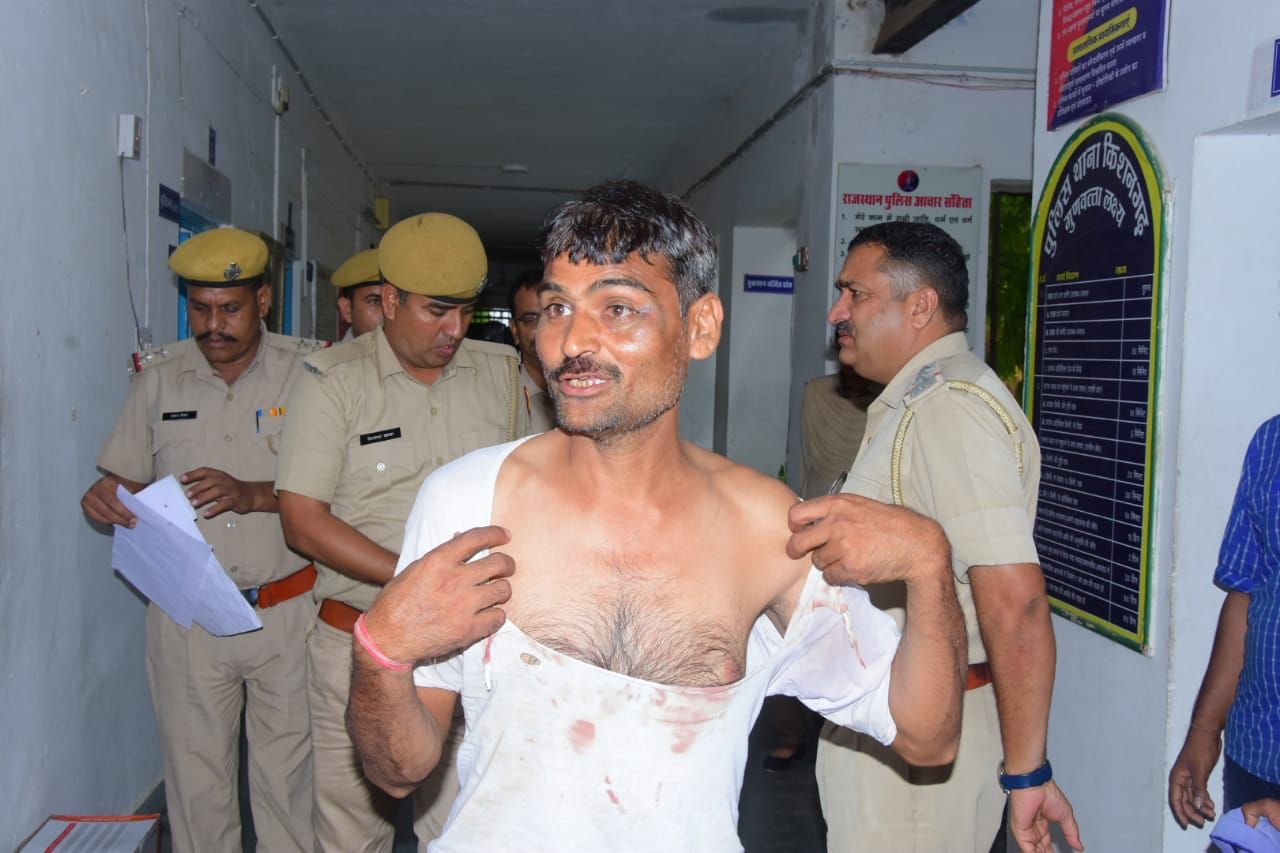 किशनगढ़ में टैम्पो चालक को मिली जान से मारने की धमकी, एक आरोपी गिरफ्तार