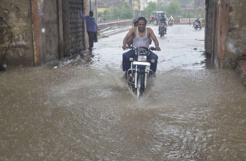 heavy rain in rajasthan