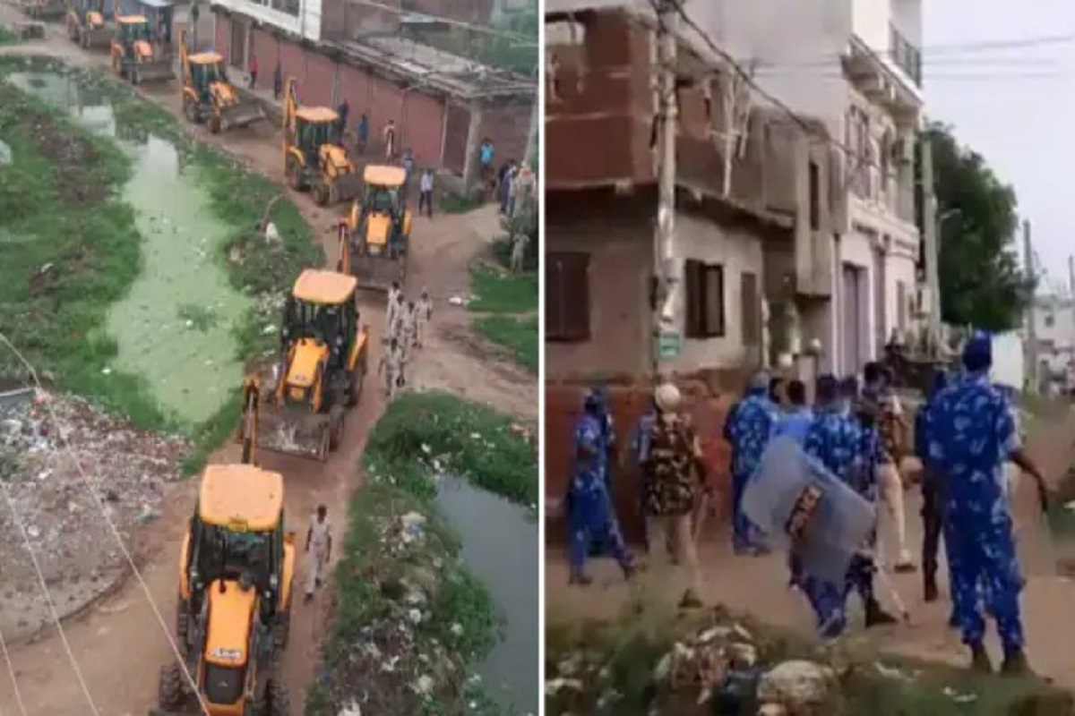 Bihar: पटना में नीतीश के 'Bulldozer प्लान' से मचा बवाल; पुलिस पर चले पत्थर, अफसरों के फूटे सिर