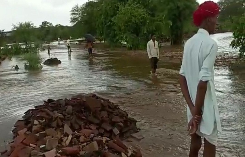 live video.. राजस्थान के इस जिले में मंगलवार सुबह भारी बारिश, प्रशासन अलर्ट