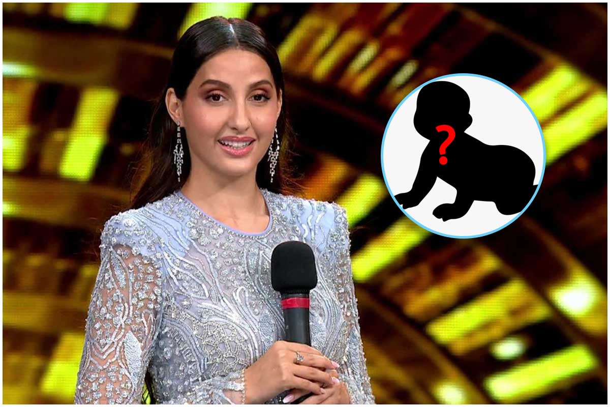 nora fatehi reveals is she pregnant or not on dance deewane junior set