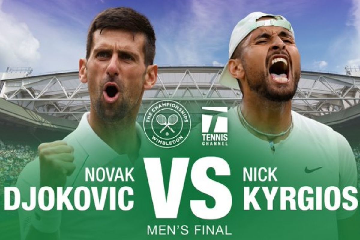 Wimbledon 2022 Men’s Final Novak Djokovic vs Nick Kyrgios