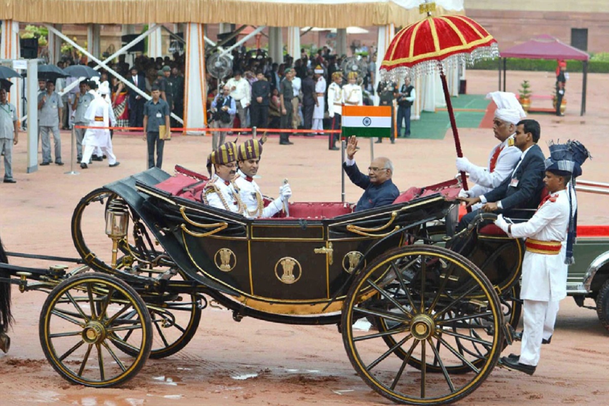 Buggy used by Presidents was won over a coin toss with Pakistan, After the partition of India and Pakistan