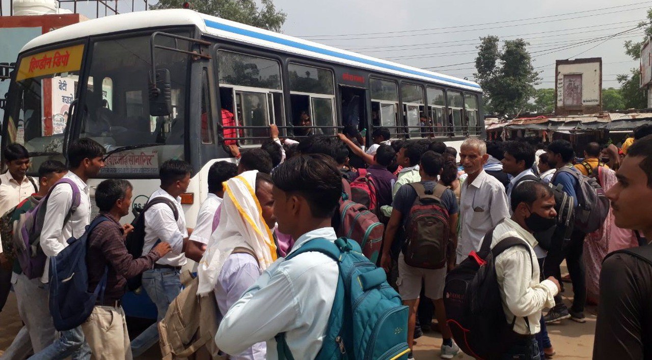 REET Exam: Only 140 Roadways Buses And 50 Thousand Candidates