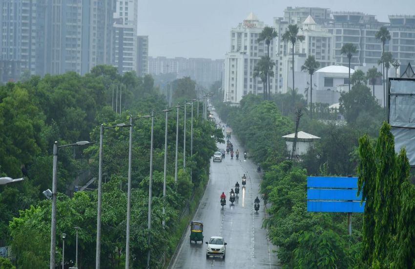Monsoon/ शहर में भी मानसूनी माहौल, आधा इंच बारिश