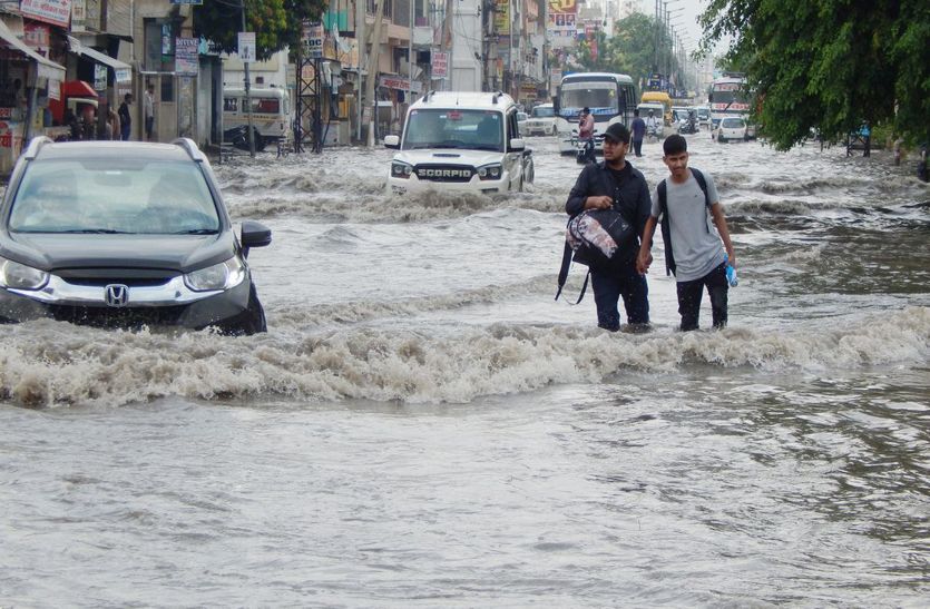 Weather:  राजस्थान में आज 18 जिलों में होगी भारी बरसात, येलो अलर्ट जारी