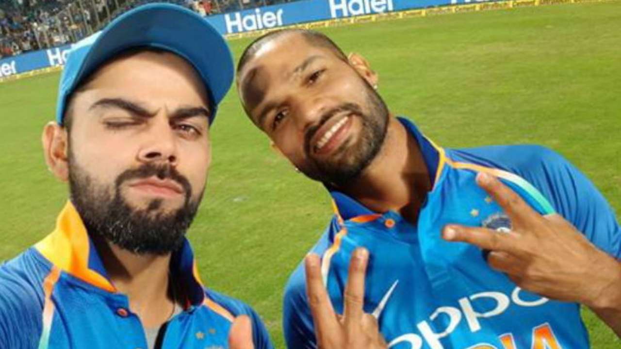 ind vs wi shikhar dhawan become fastest indian reach 800 fours odi