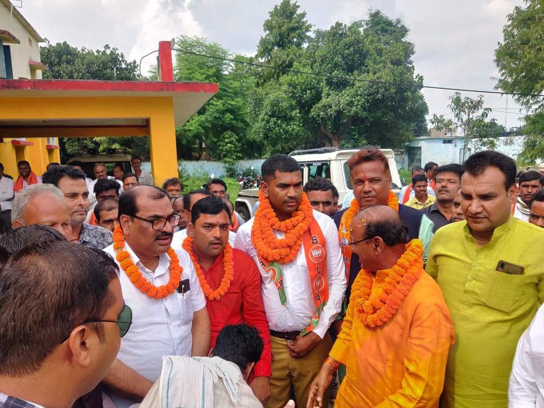 Video Story- BJP victory on the post of district president in Kotma an