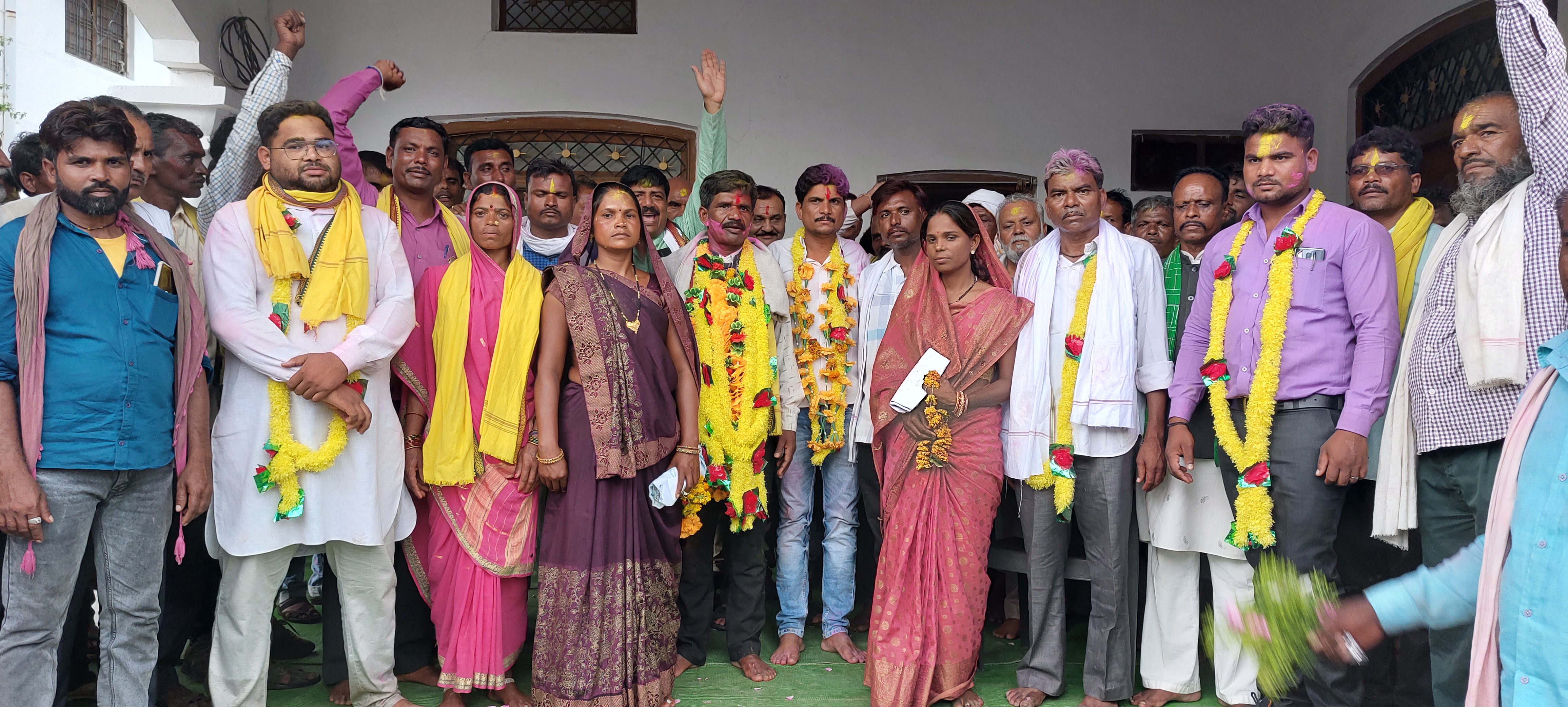 जिले की आठ में से पांच जनपद पर भाजपा, तीन में काबिज हुई गोंगपा