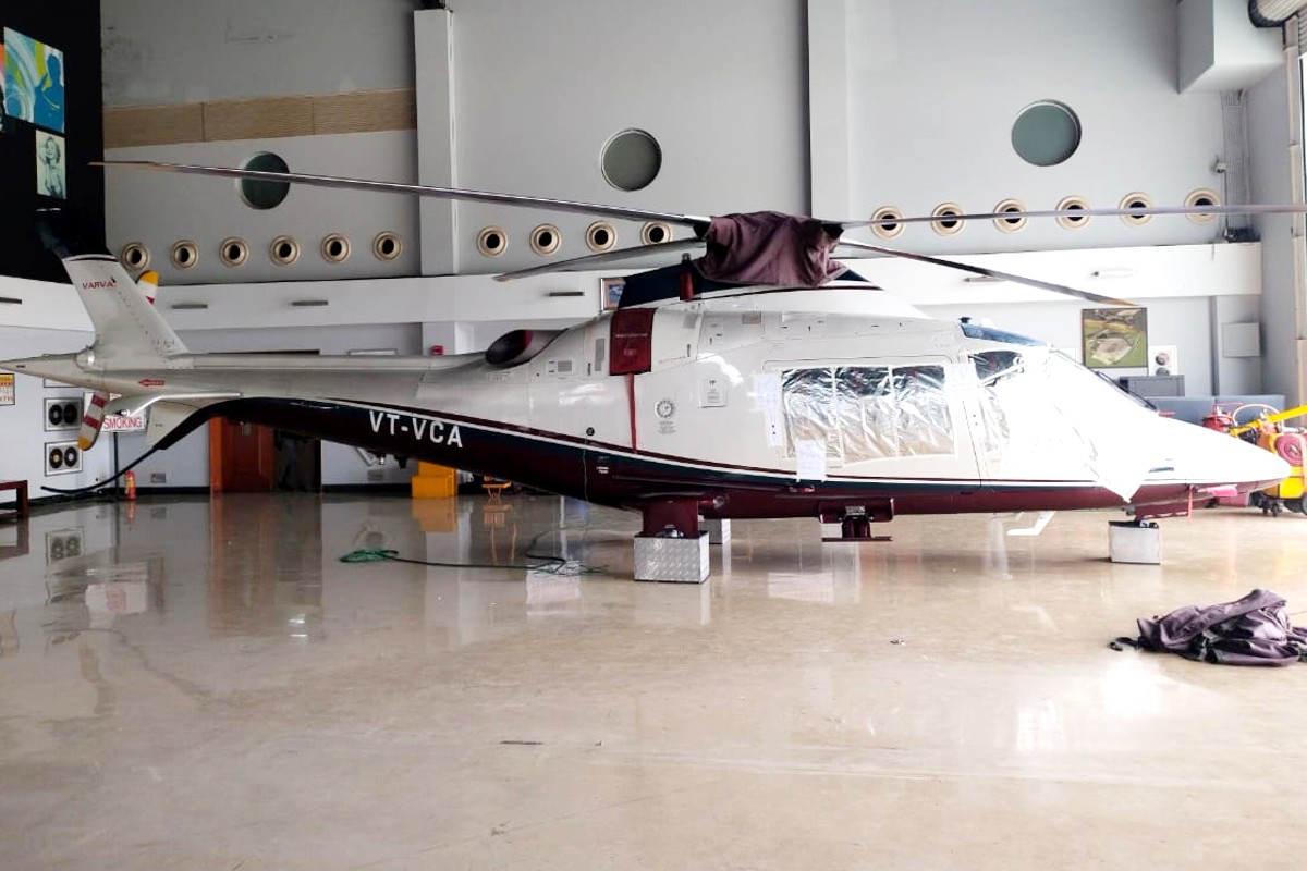 AgustaWestland helicopter seized from builder Avinash Bhosale's premises