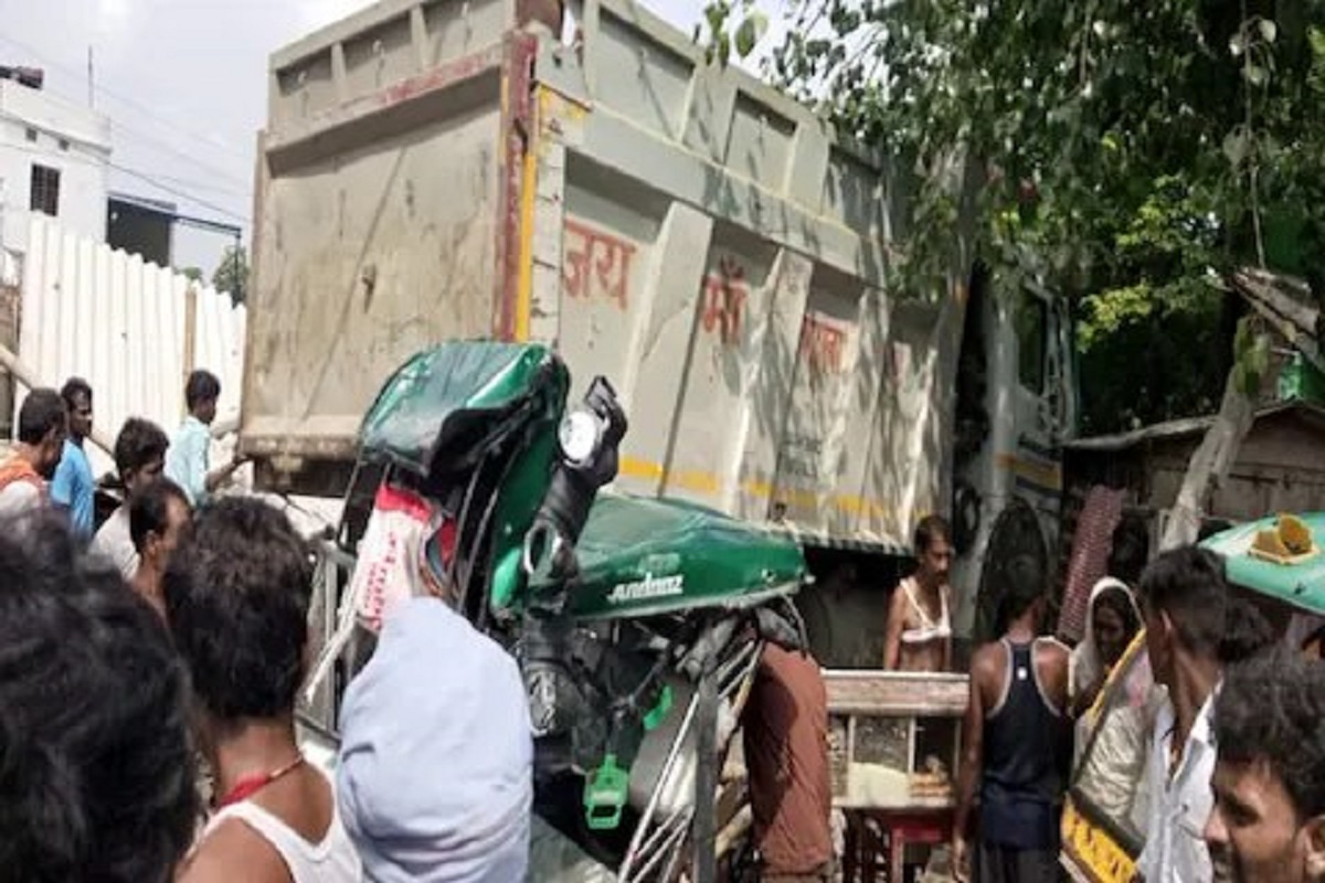 बिहार के वैशाली में बड़ा हादसाः बेलगाम हाईवा ने होटल में खाना खा रहे लोगों को रौंदा, 5 की मौत, 12 घायल