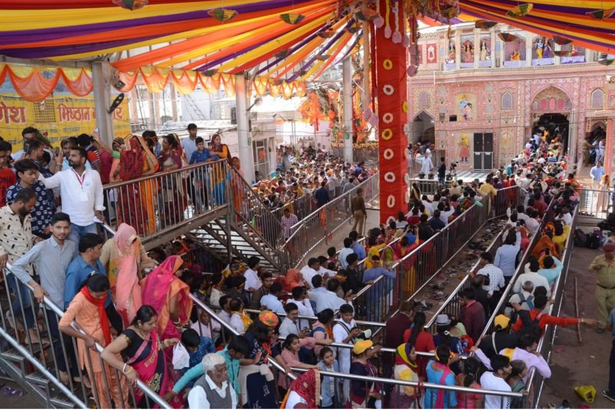 Khatu Shyam Temple Stampede VIDEO : आखिर खाटूश्याम जी मंदिर में भगदड़ मची क्यों? पत्रिका संवाददाता ने बताई 'ग्राउंड रिपोर्ट'